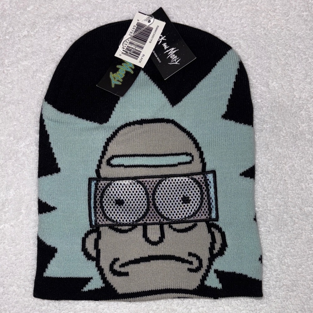 NWT Rick and Morty see thru beanie hat